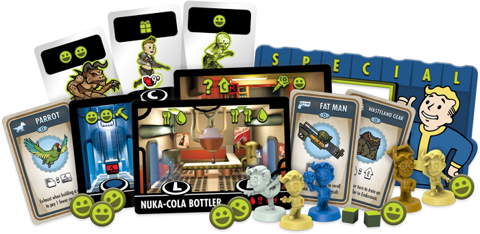 Componentes de Fallout Shelter