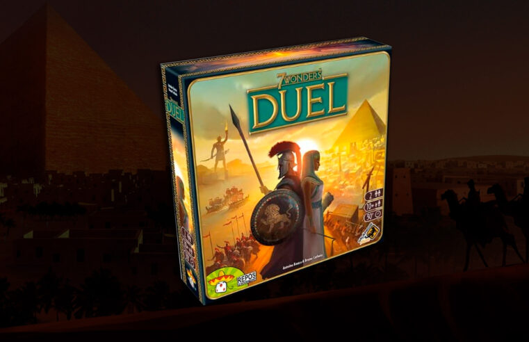 Desafie seu oponente e construa civilizações com o 7 Wonders Duel!