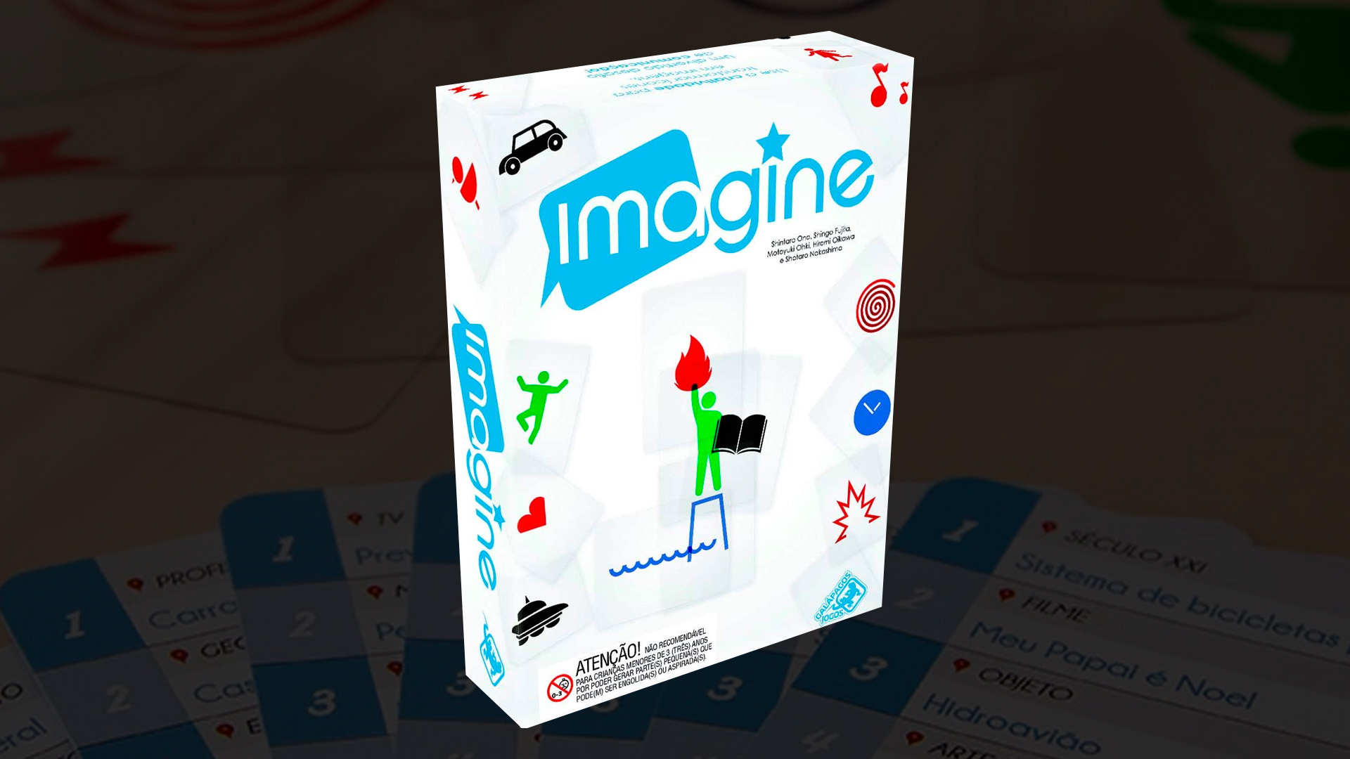 Imagine um card game divertido, desafiador e diferente!