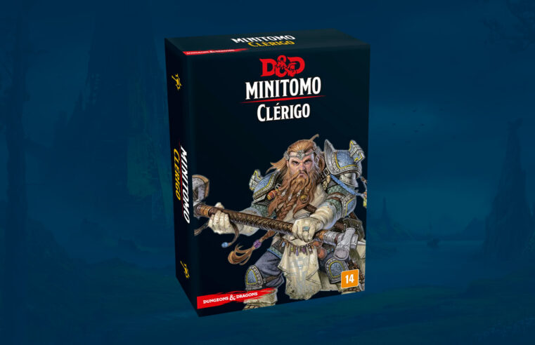 REVIEW: Conheça o Minitomo do Clérigo para Dungeon and Dragon 5E!
