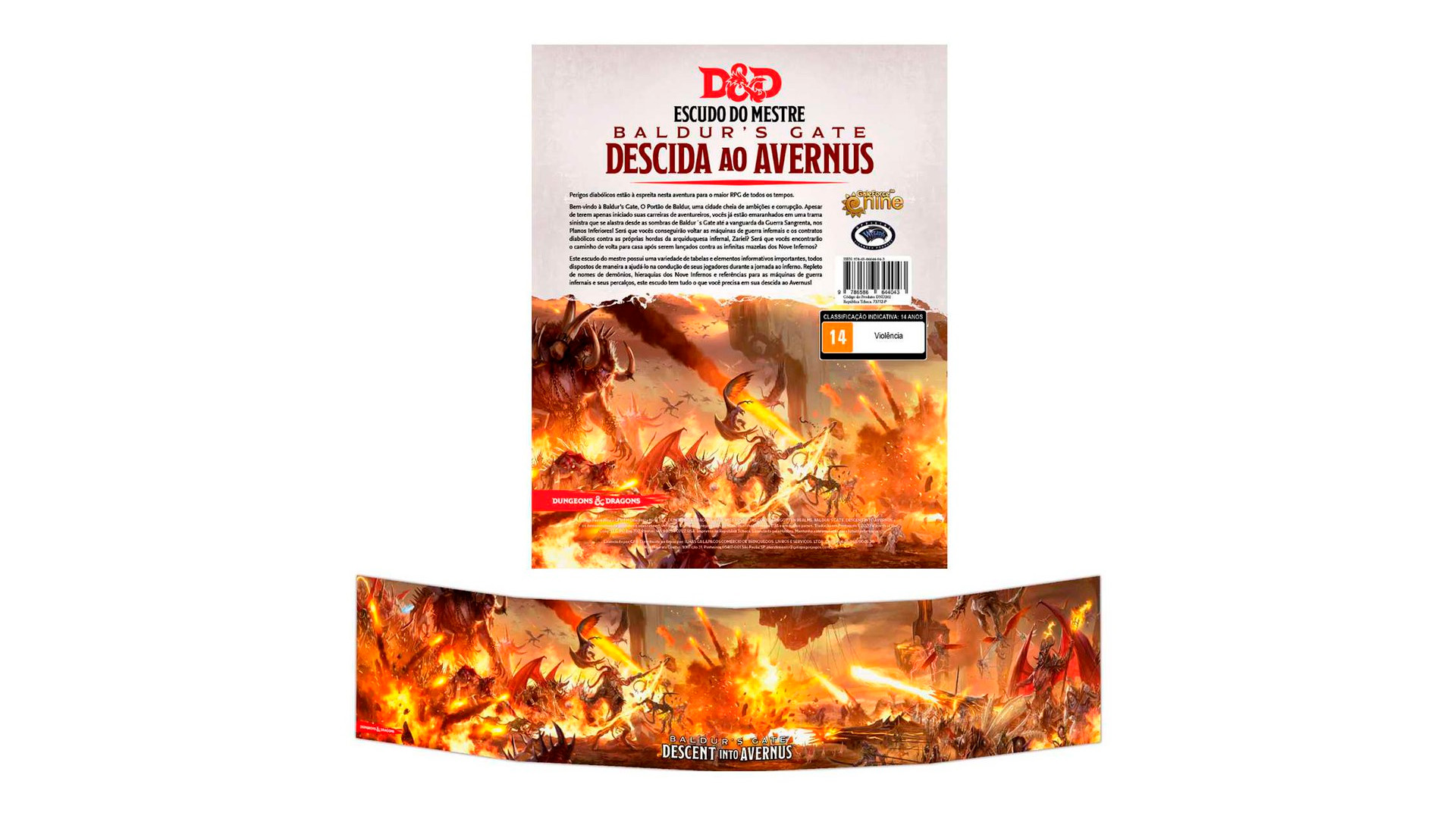 Dungeons & Dragons – Escudo do Mestre: Descida Ao Avernus – Edição em Português