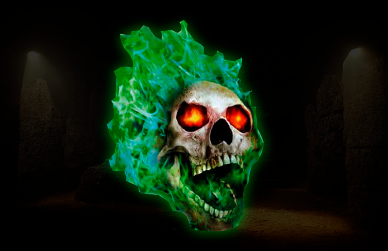 CAVEIRA FLAMEJANTE  – Monstros em Dungeons & Dragons (5E)