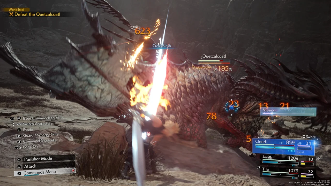 Final Fantasy 7 Rebirth – Estratégias para Derrotar Quetzalcoatl