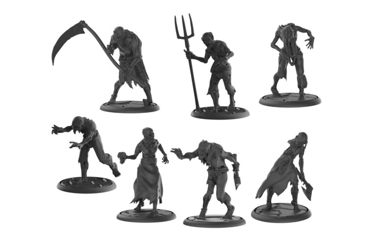 Pack de Miniaturas Zumbi