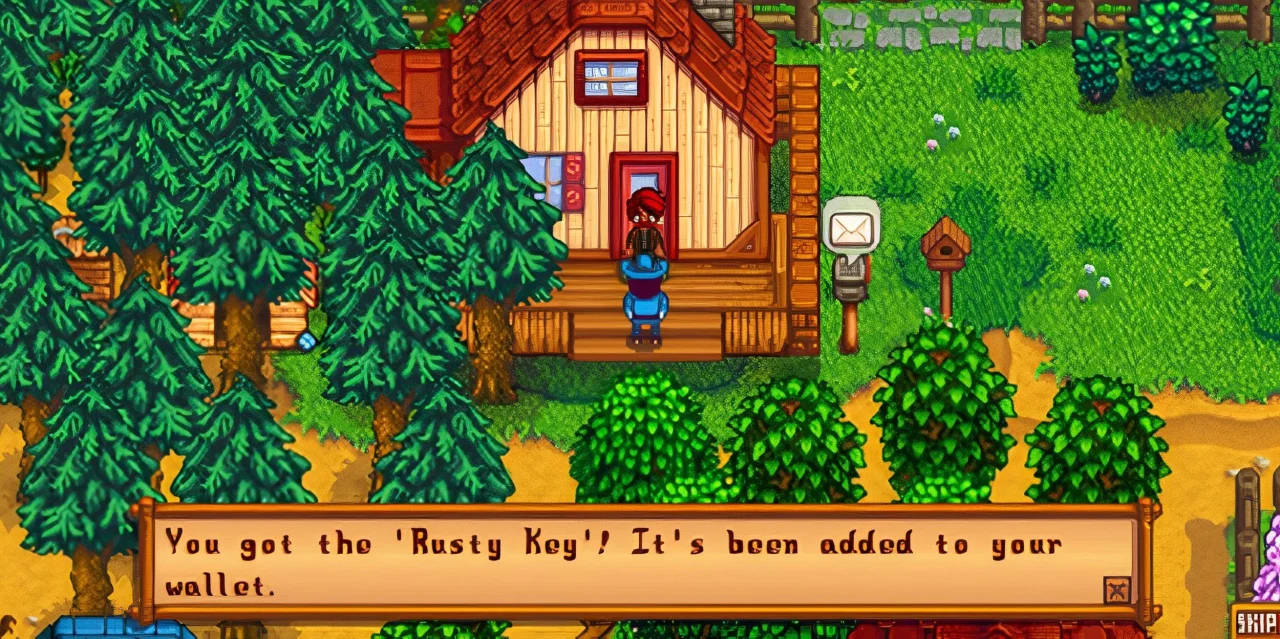 Como conseguir a Chave Enferrujada em Stardew Valley