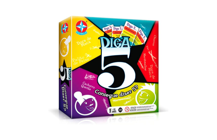 Diga 5: A Diversão que Une e Aumenta o Vocabulário! (Review)