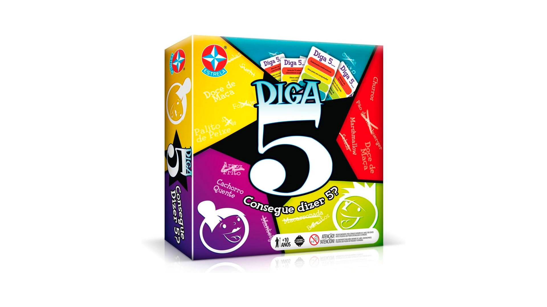 Diga 5: A Diversão que Une e Aumenta o Vocabulário! (Review)