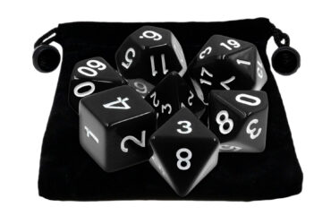 Dados de RPG – Conjunto com 7 Dados Opacos