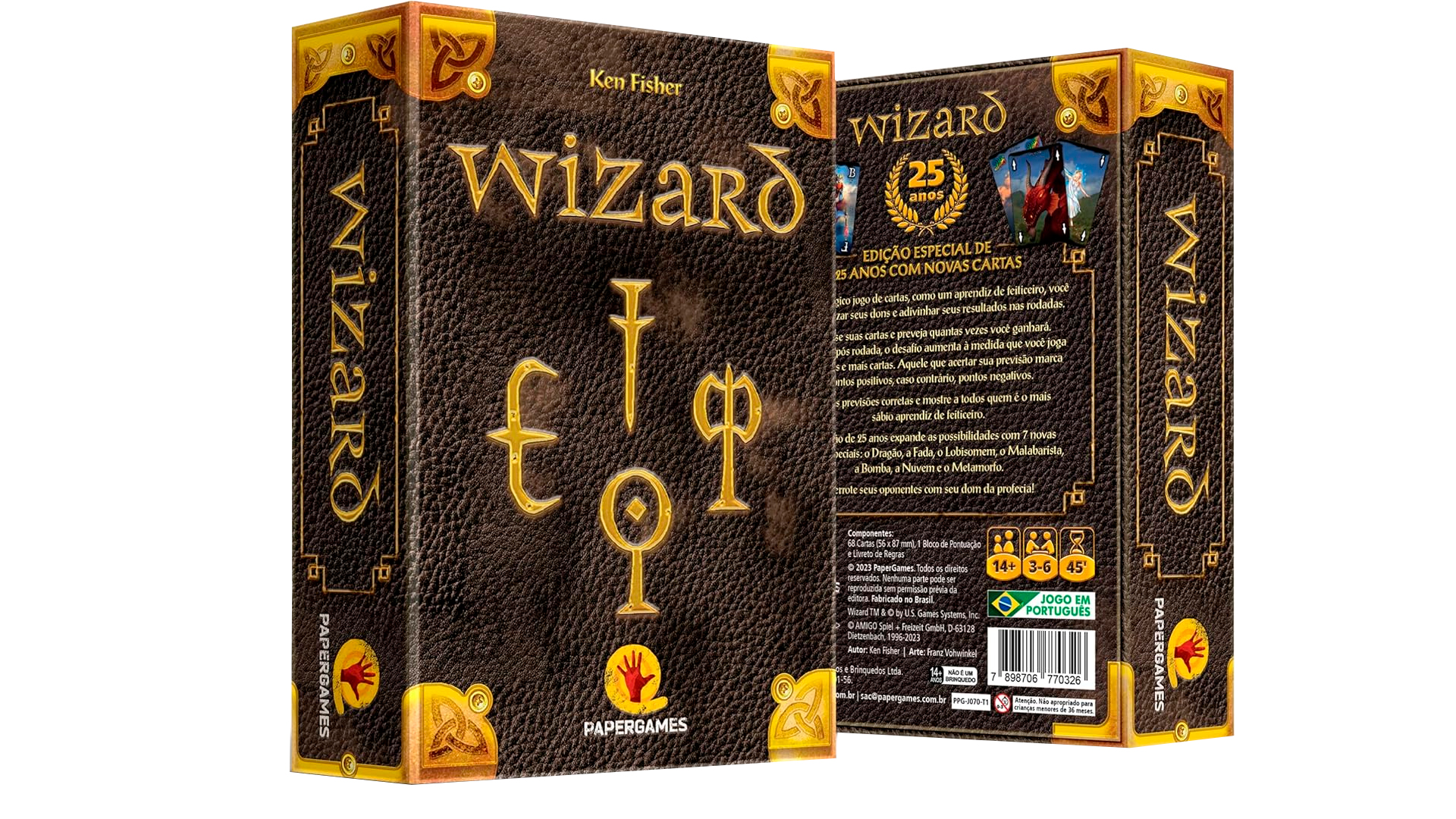 Wizard (PaperGames): Desvende a Magia neste jogo de Cartas (Review)